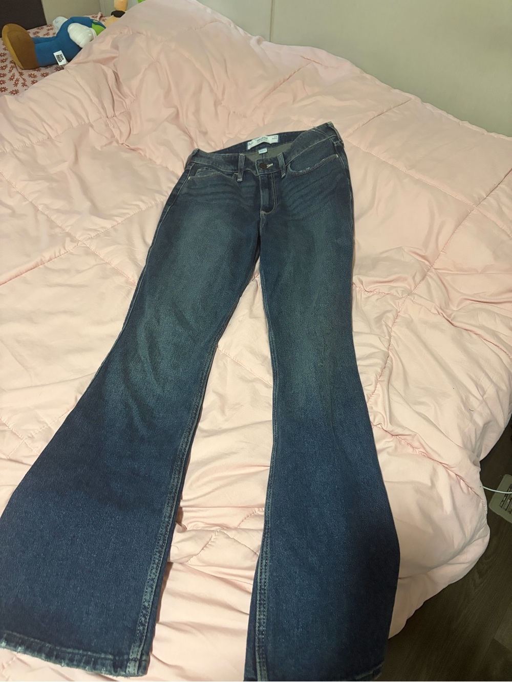 Hollister Dark Blue Flare Jeans